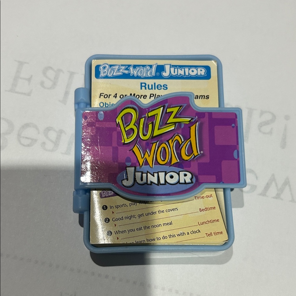 2008  Chick-Fil-A Buzzword Junior Game